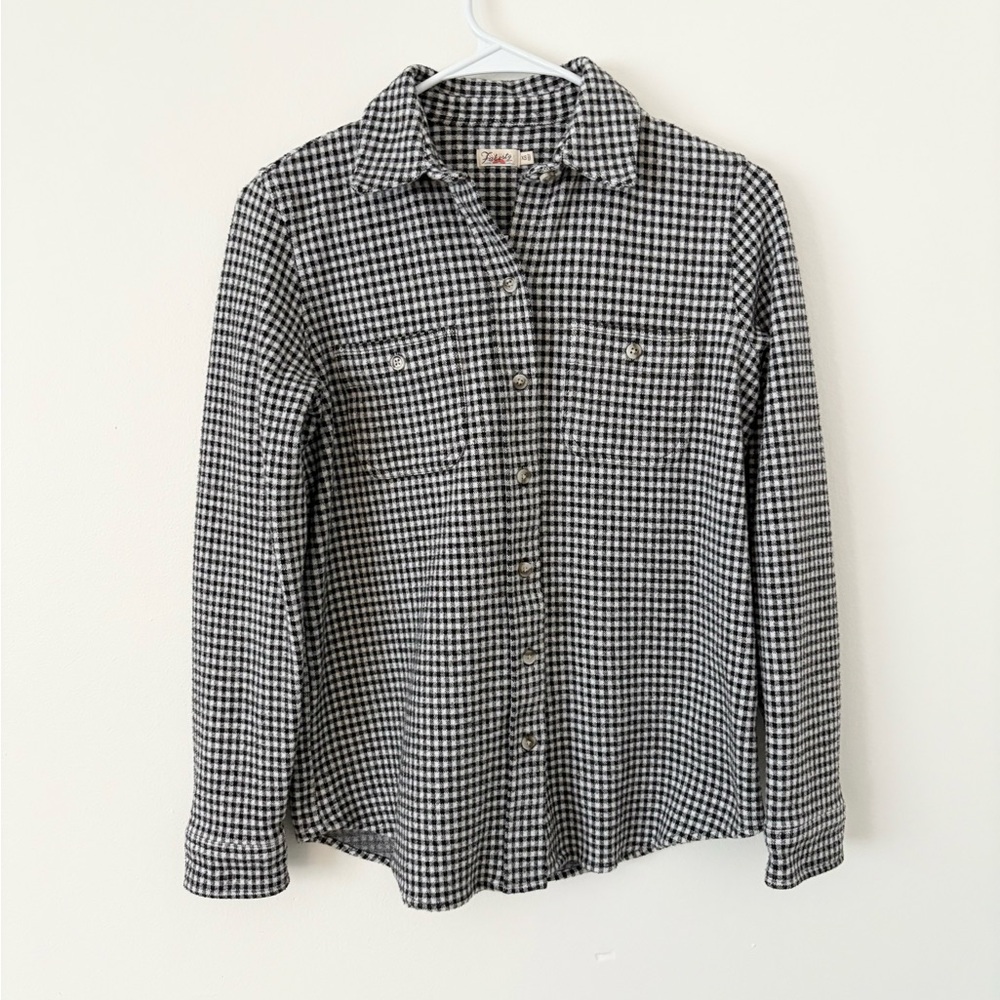 Faherty Black and White Legend Shirt - Picture 5 of 9